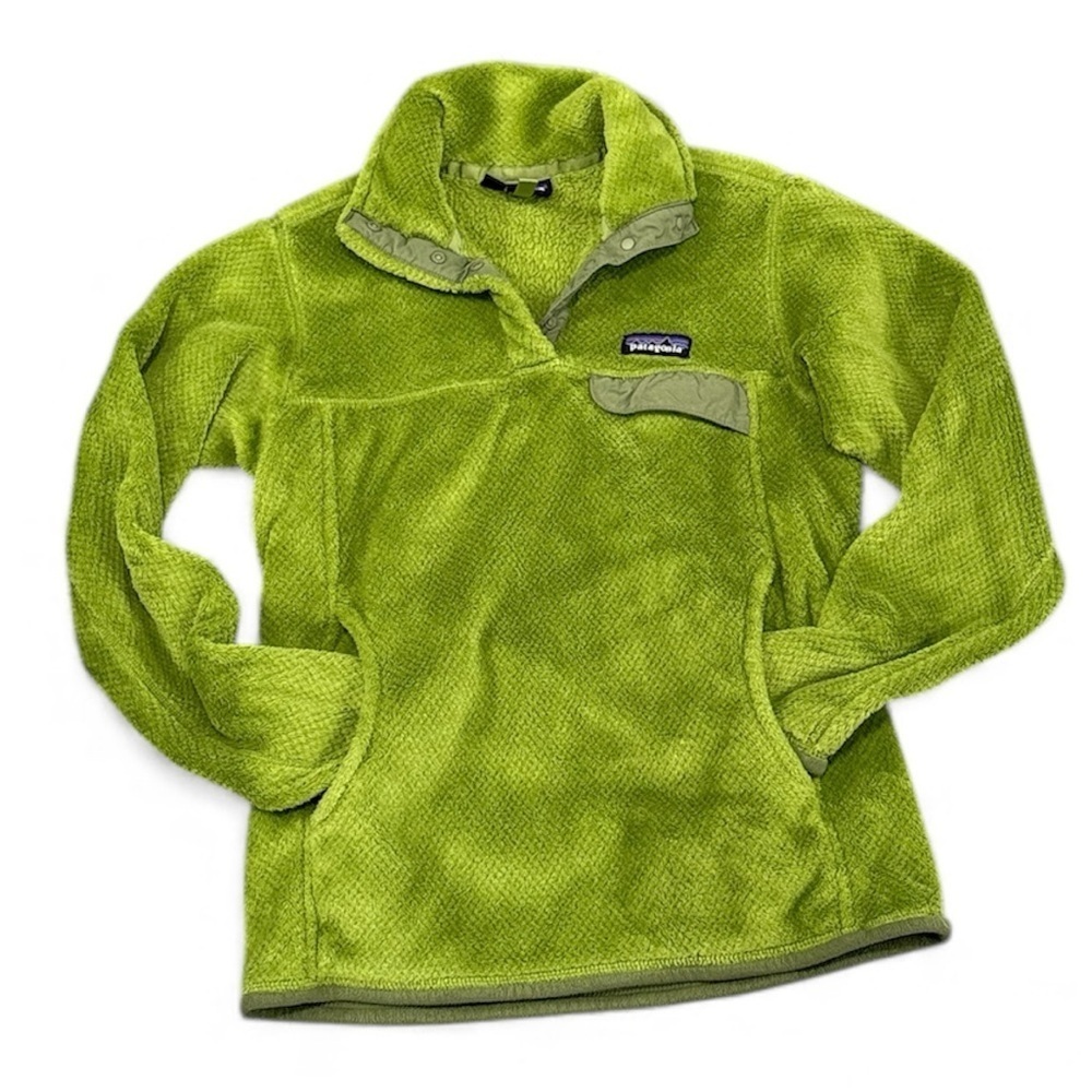 Patagonia | ReTool Snap Pullover in Bright Green